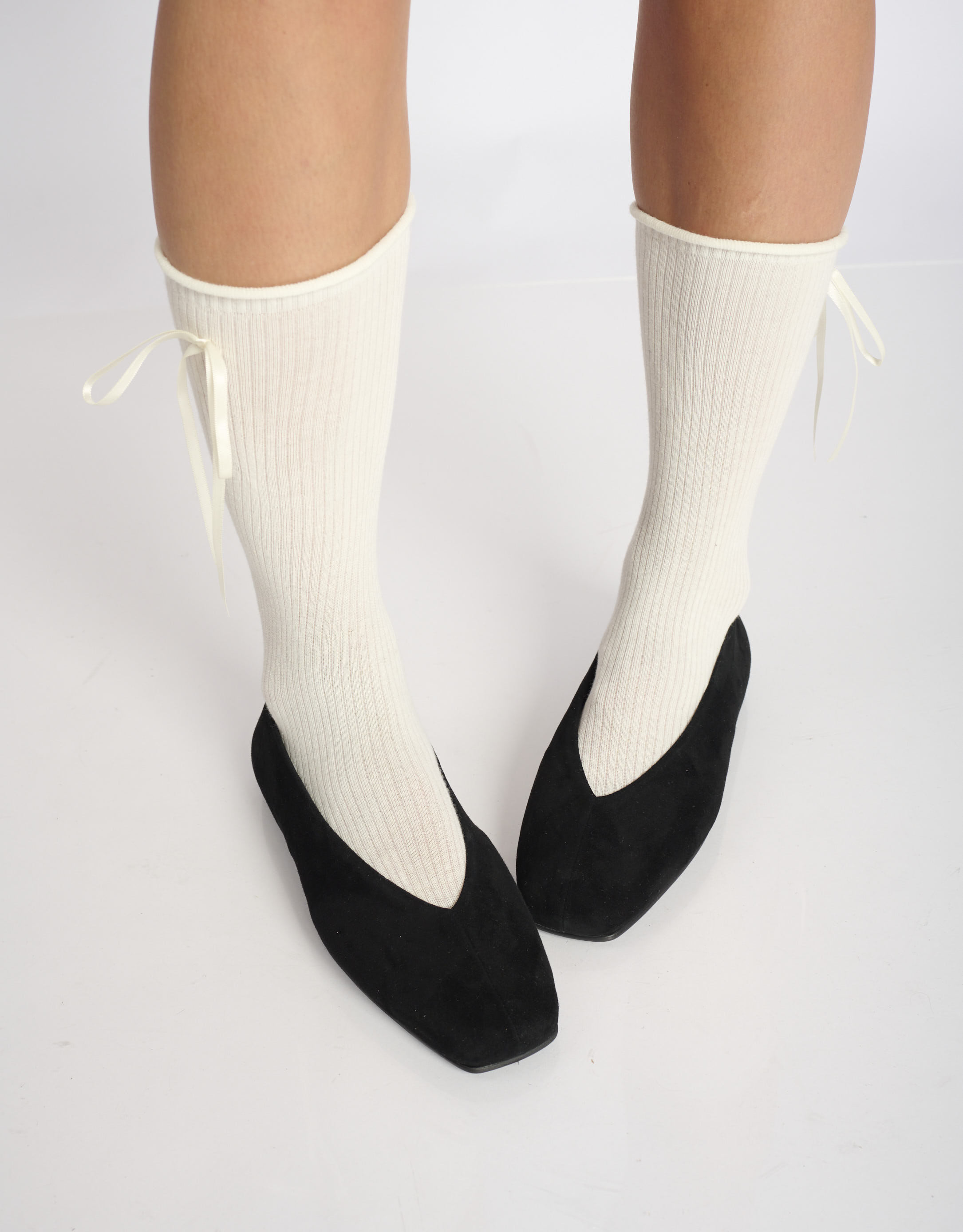 נעלי נשים - Jeffrey Campbell - נעלי סירה שטוחות FATHOM - שחור1