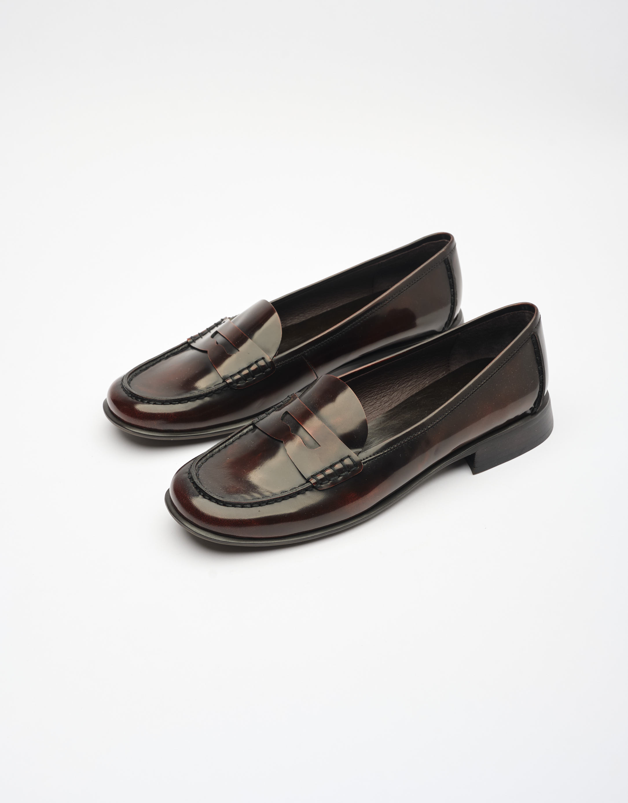 נעלי נשים - Jeffrey Campbell - מוקסינים SMARTY - חום3