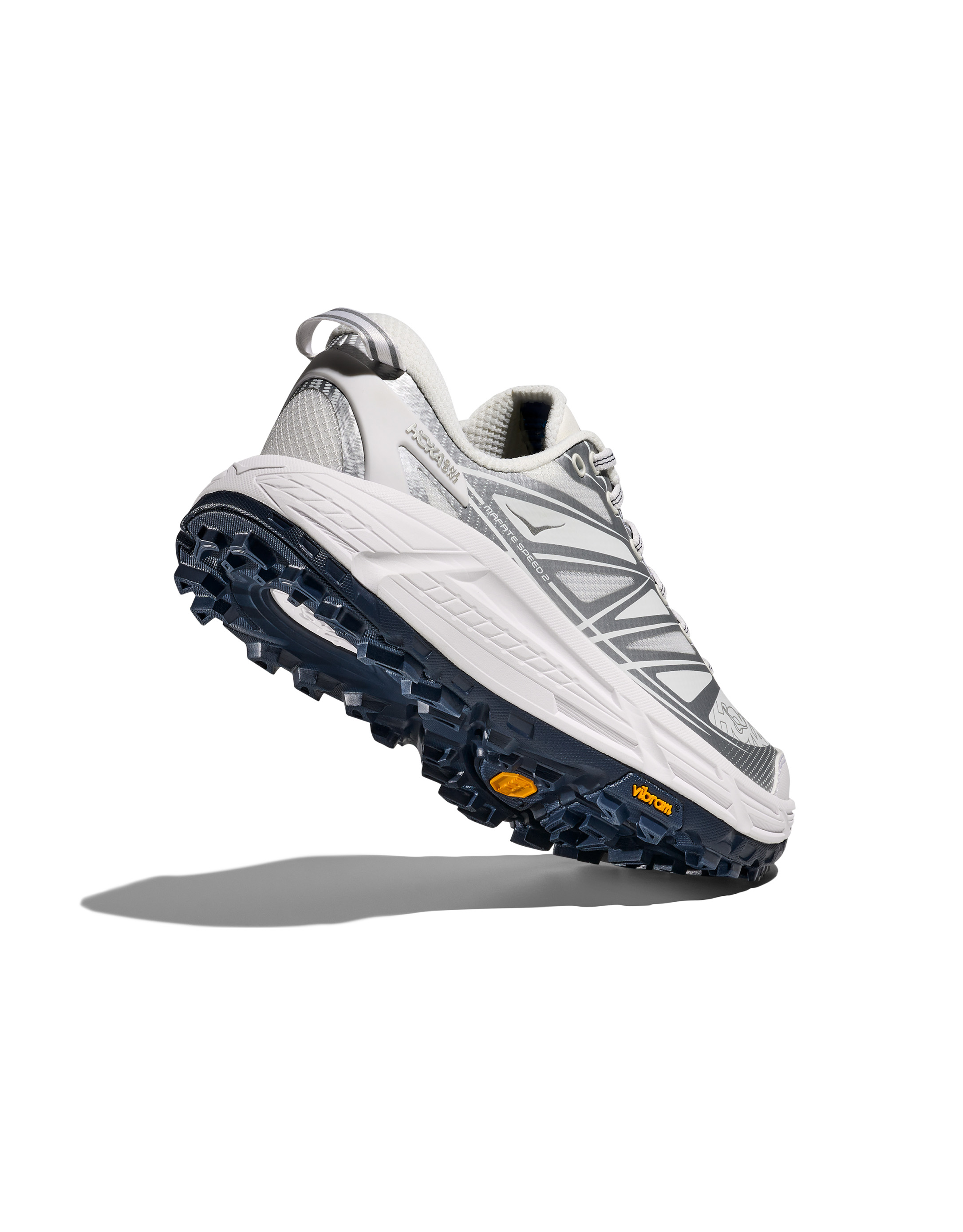 נעלי גברים - Hoka - סניקרס MAFATE SPEED - לבן   כסף2