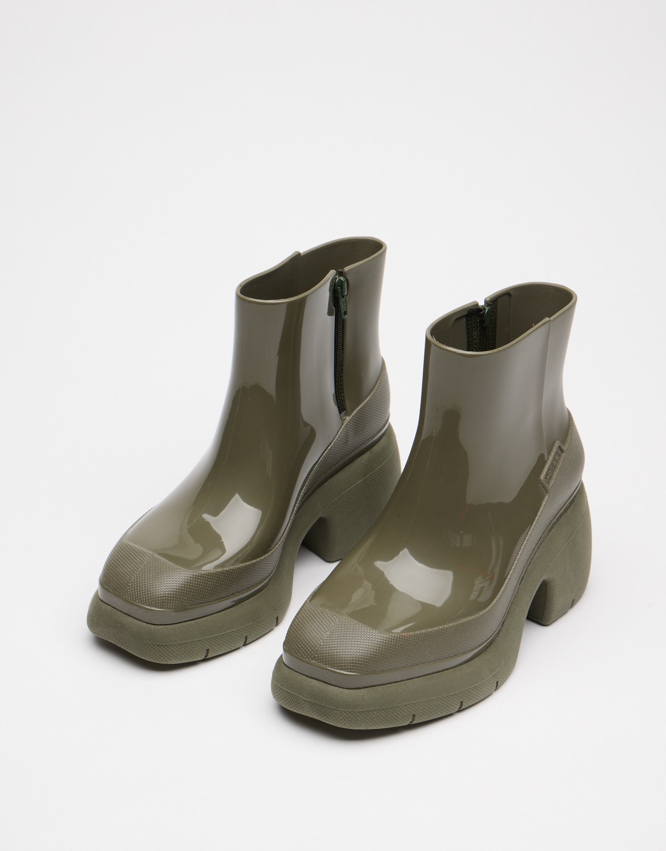 נעלי נשים -  - מגפוני גומי STROKE - חאקי4