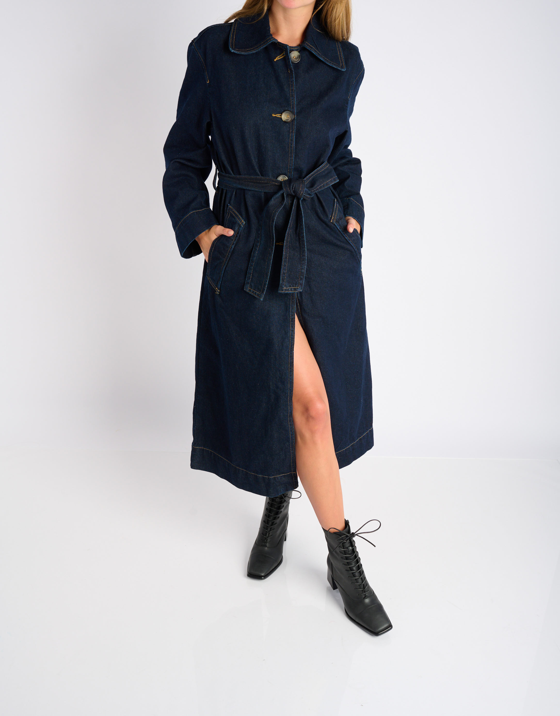 נעלי נשים - Jeffrey Campbell - מגפונים עם עקב WESTLYN - שחור2