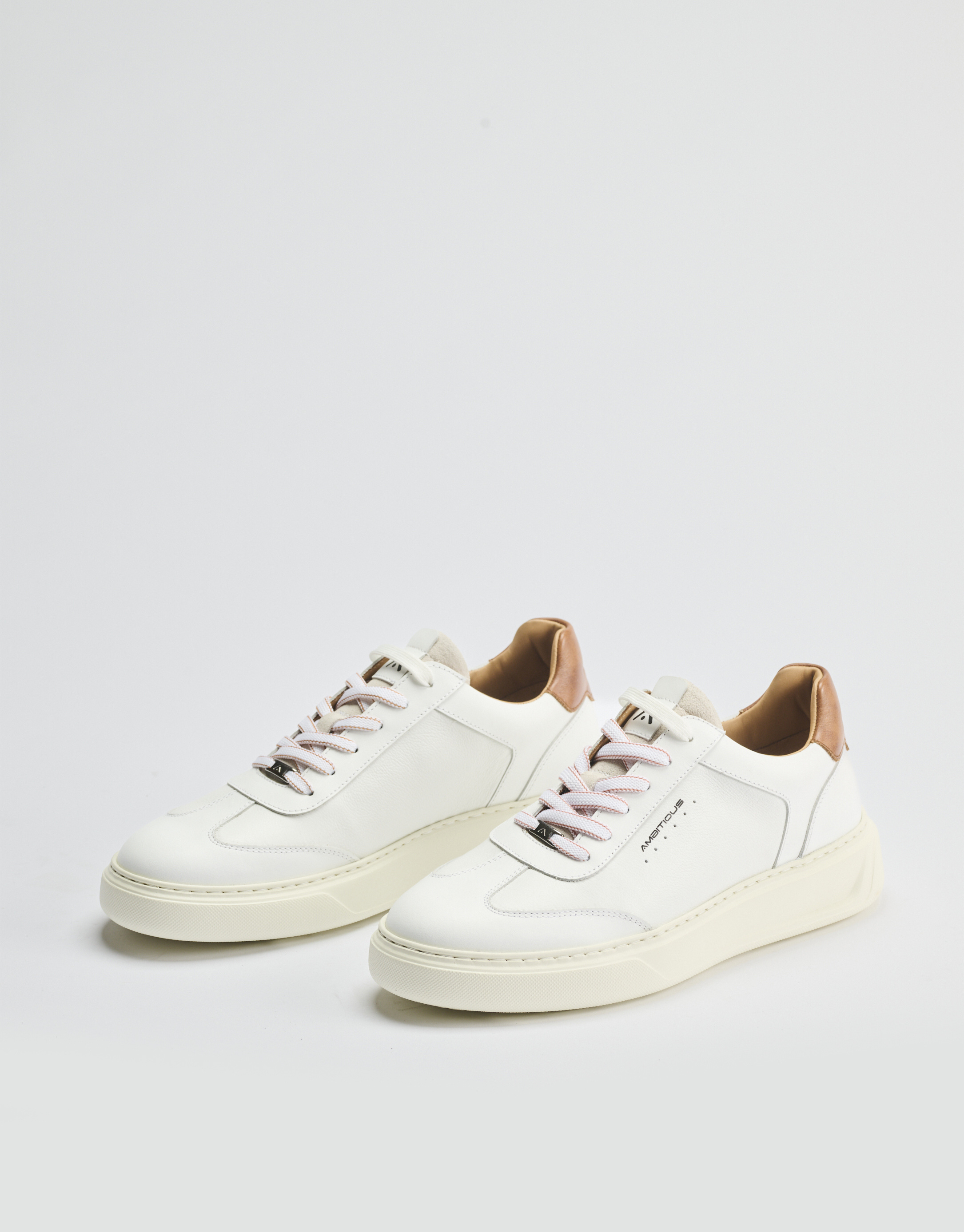 נעלי גברים -  - סניקרס עור KIT - לבן3