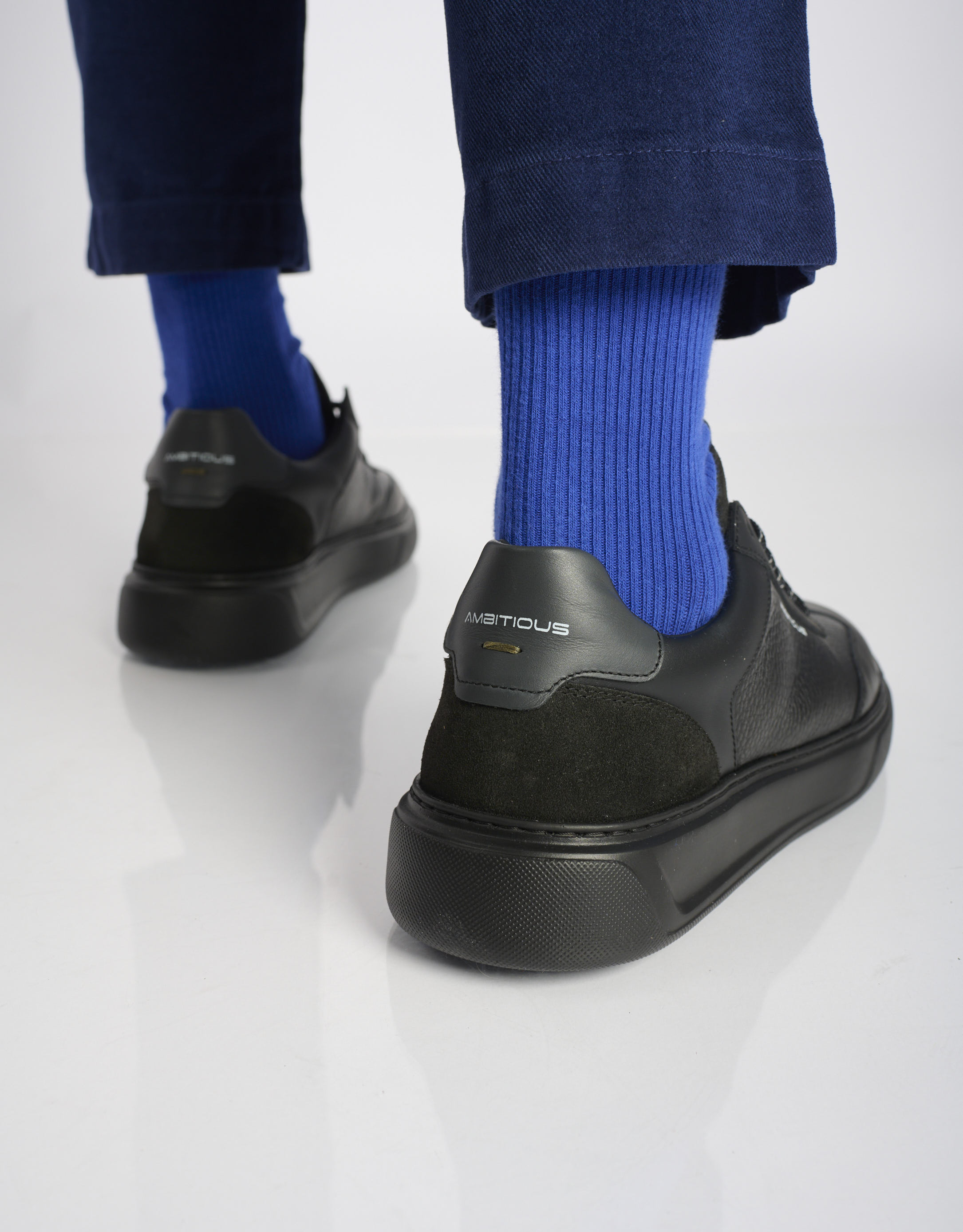 נעלי גברים -  - סניקרס עור KIT - שחור4