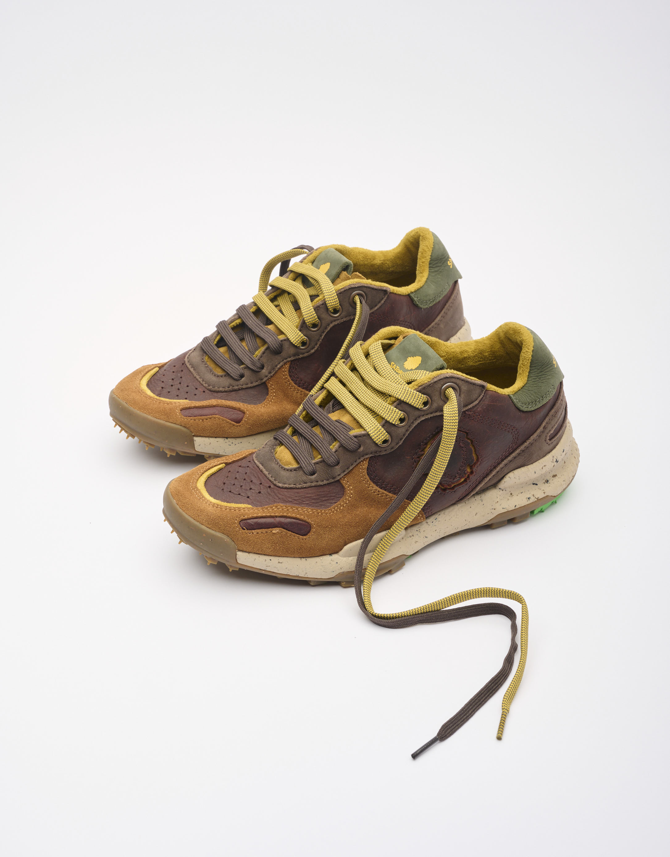 נעלי גברים - Satorisan - סניקרס  CHACRONA PULL UP - חום2