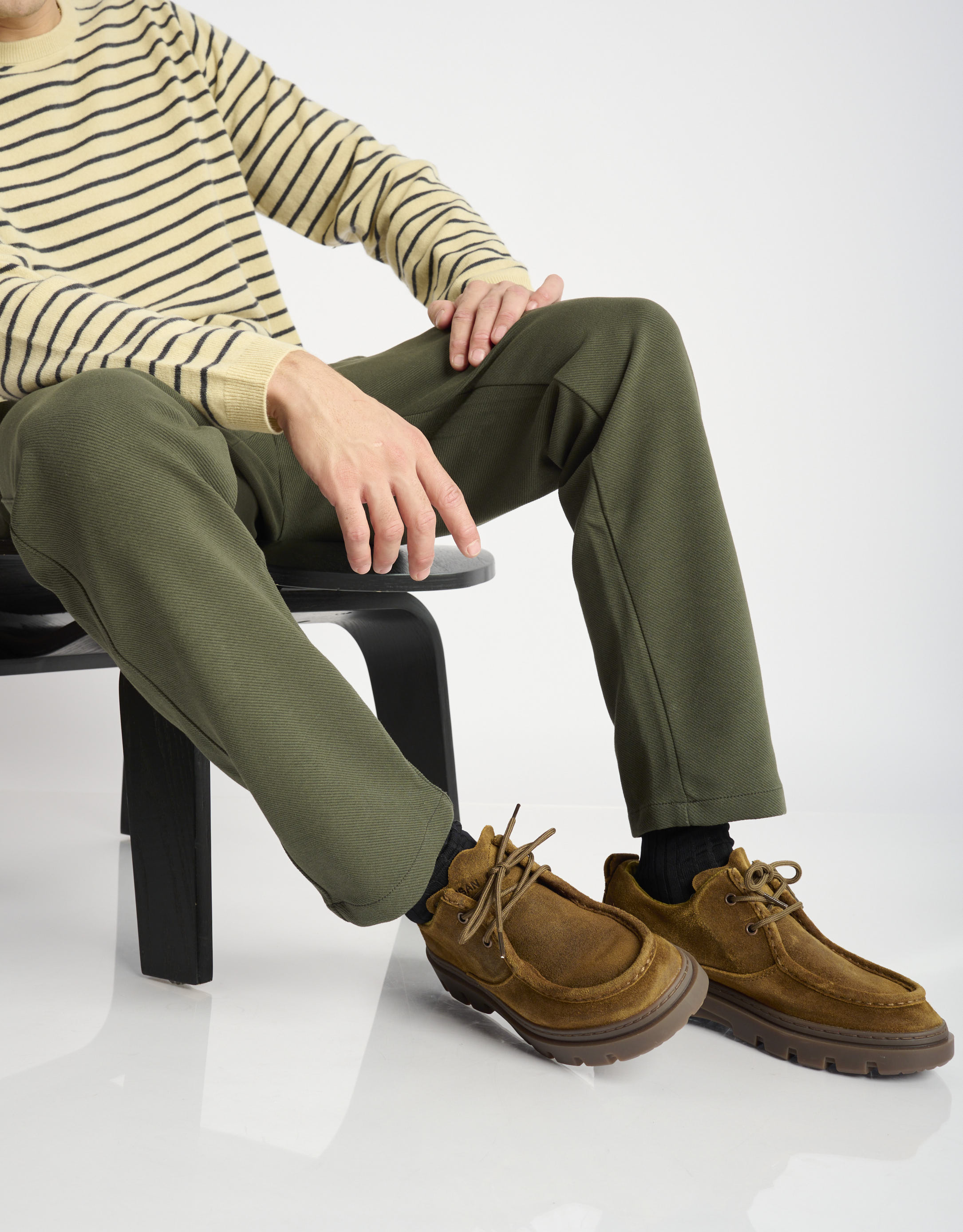 נעלי גברים - Satorisan - מוקסינים UNALOME WALLABY - קאמל1