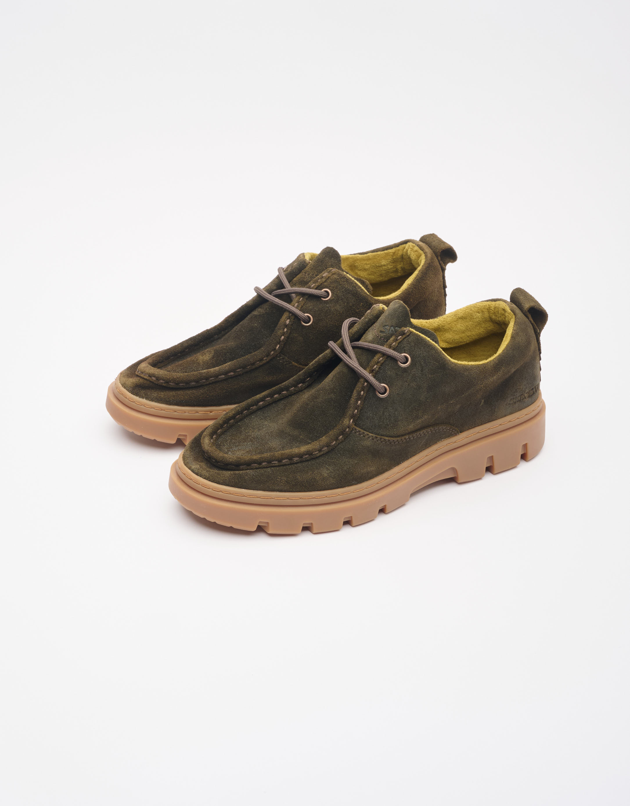 נעלי גברים - Satorisan - מוקסינים UNALOME WALLABY - חום3