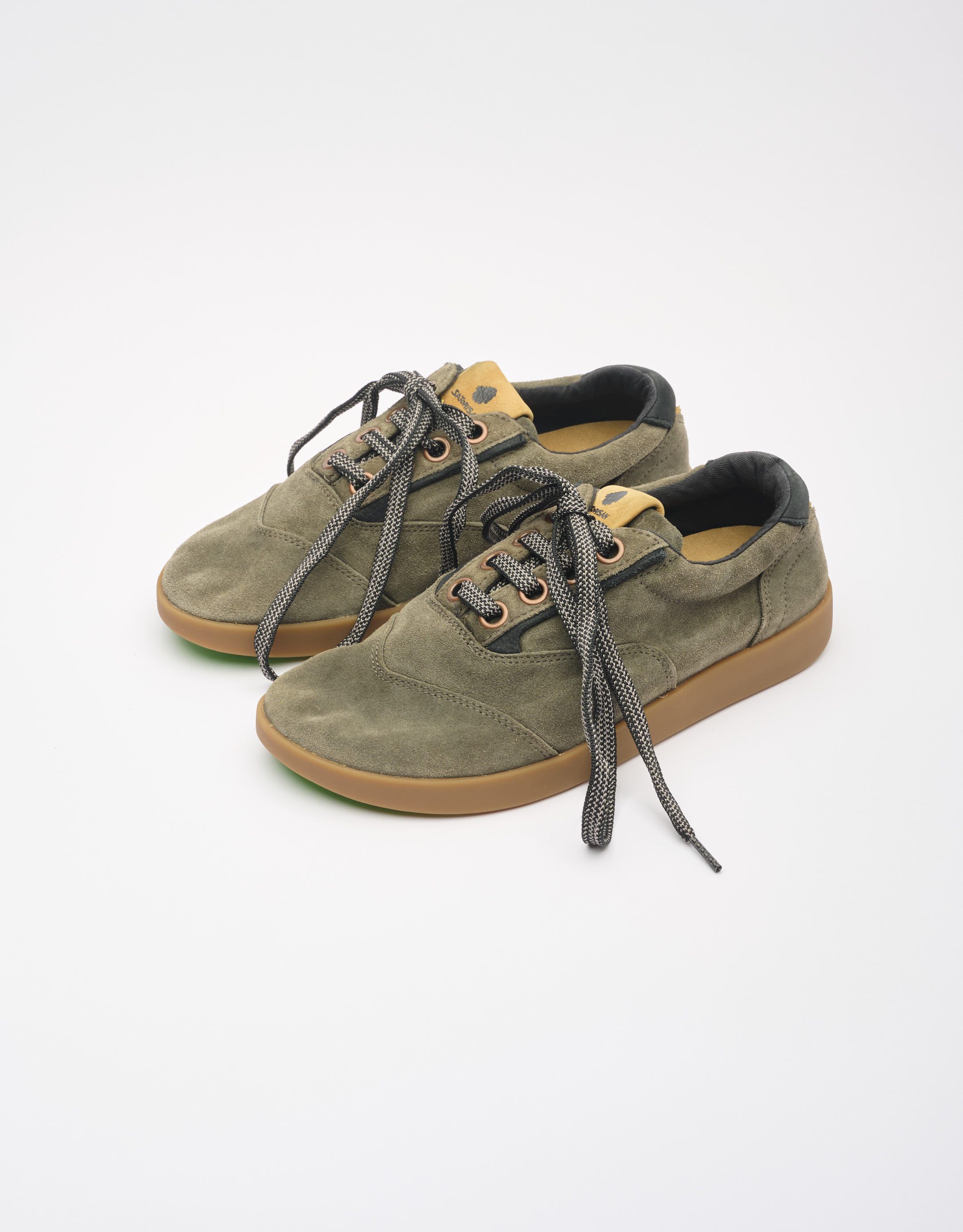 נעלי גברים - Satorisan - סניקרס זמש HATKO - חאקי3