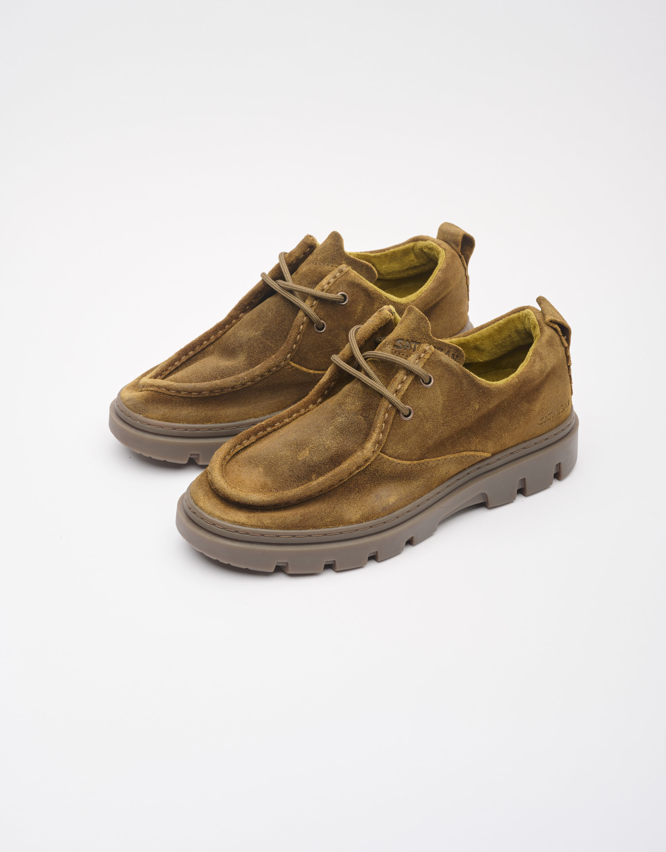 נעלי גברים - Satorisan - מוקסינים UNALOME WALLABY - קאמל4