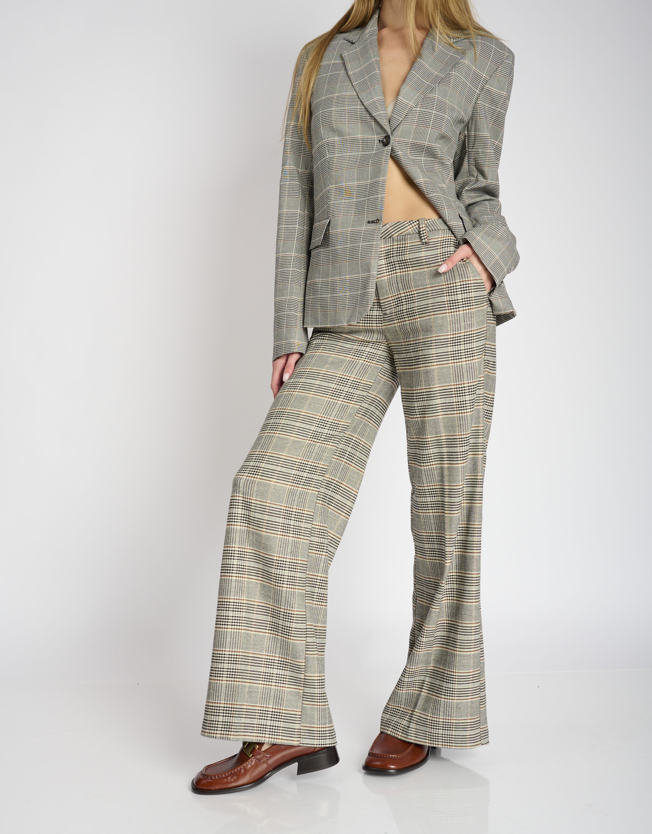 נעלי נשים - Jeffrey Campbell - מוקסינים EXPERTISE - חום2