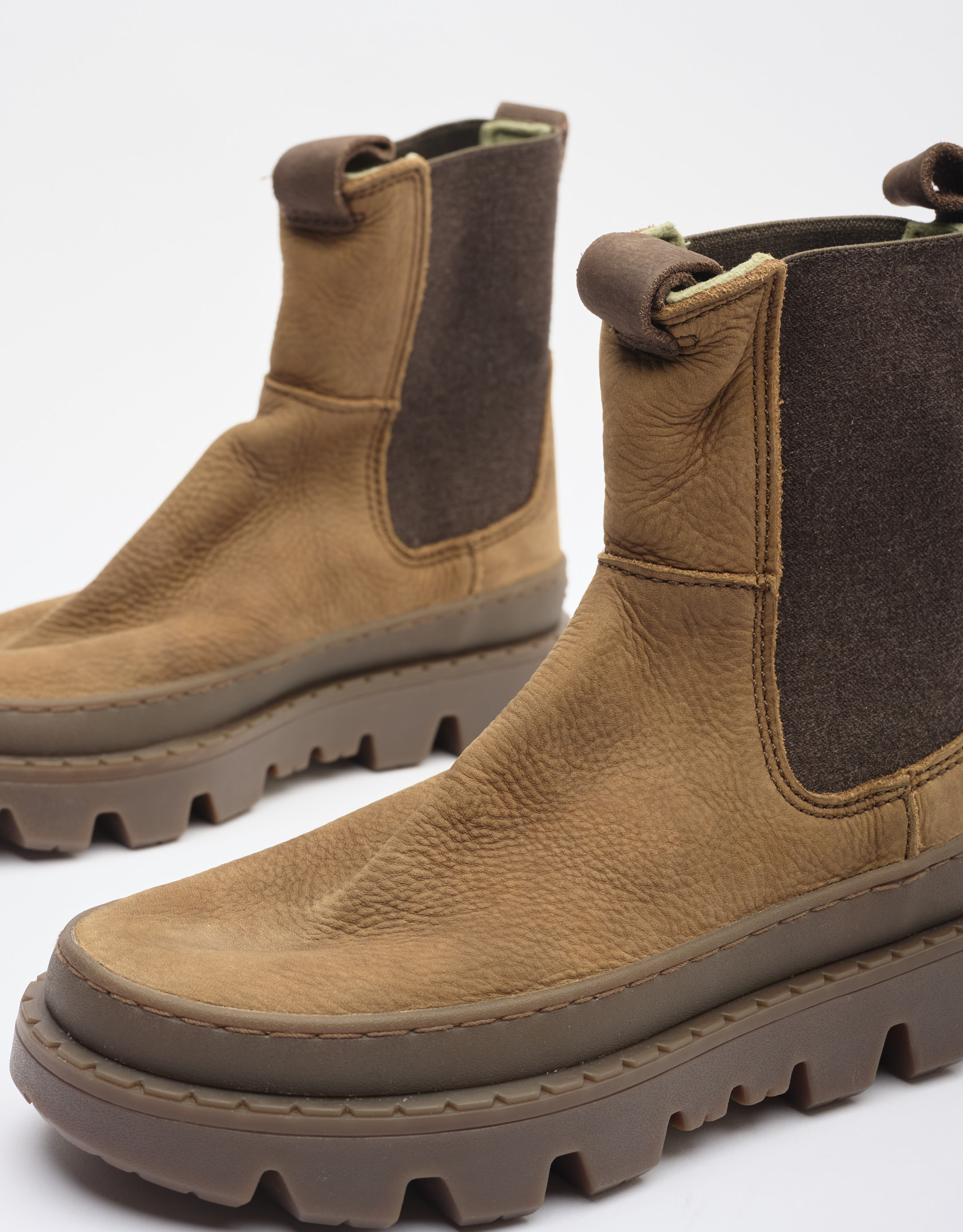 נעלי נשים - Satorisan - מגפונים UNALOME ELASTIC - חום2