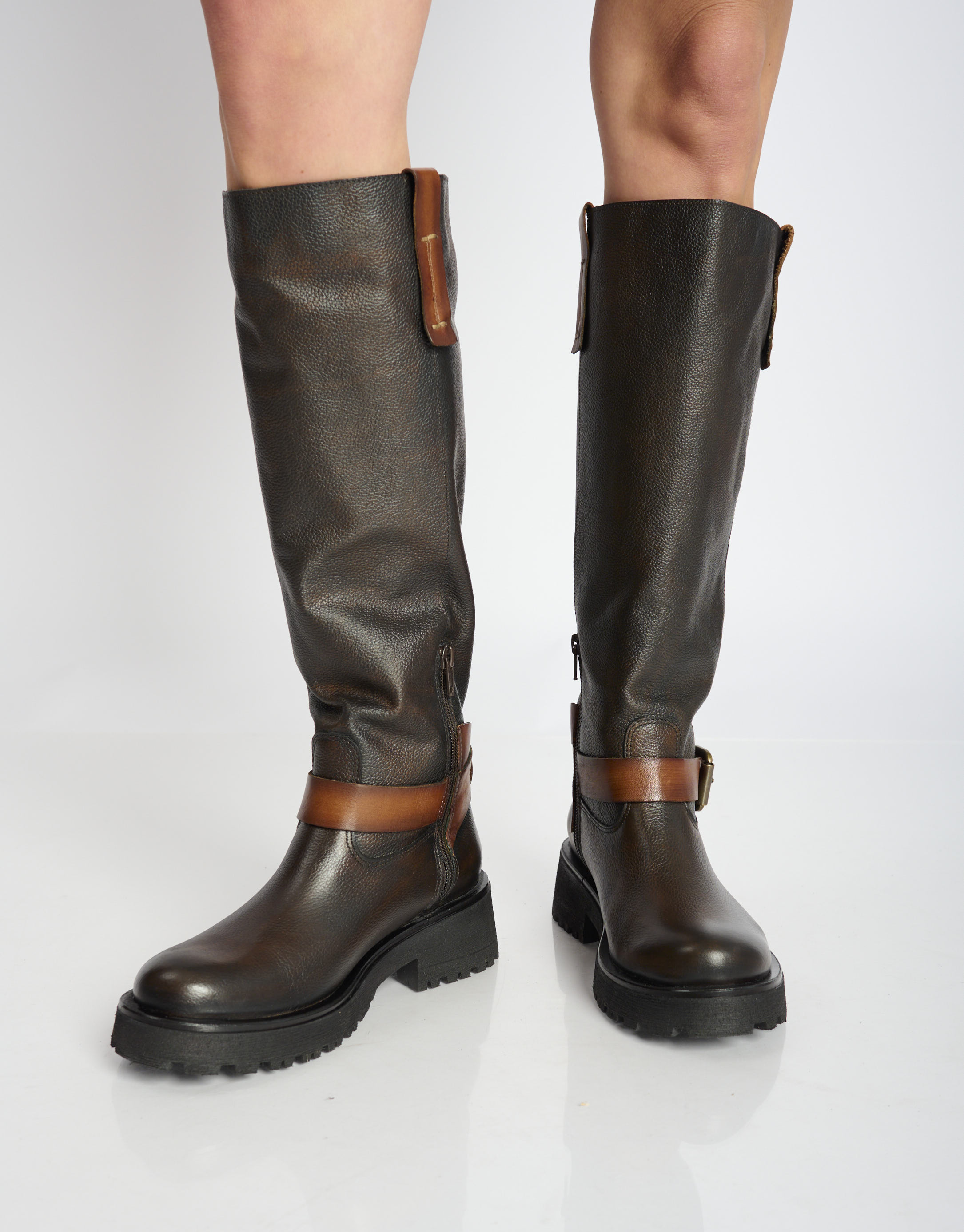 נעלי נשים -  - מגפיים NADIR - חום2