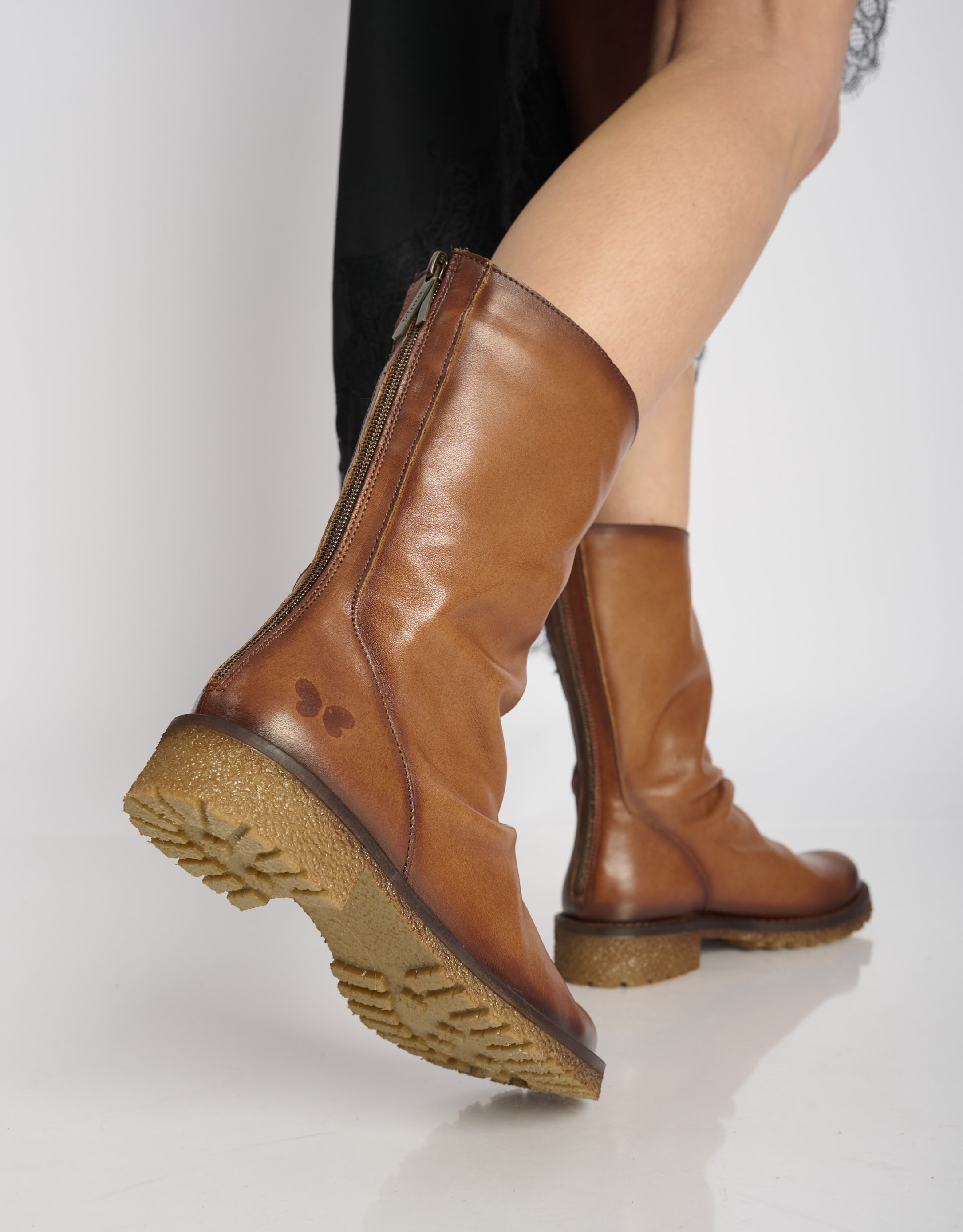 נעלי נשים -  - מגפיים CASTER - חום2