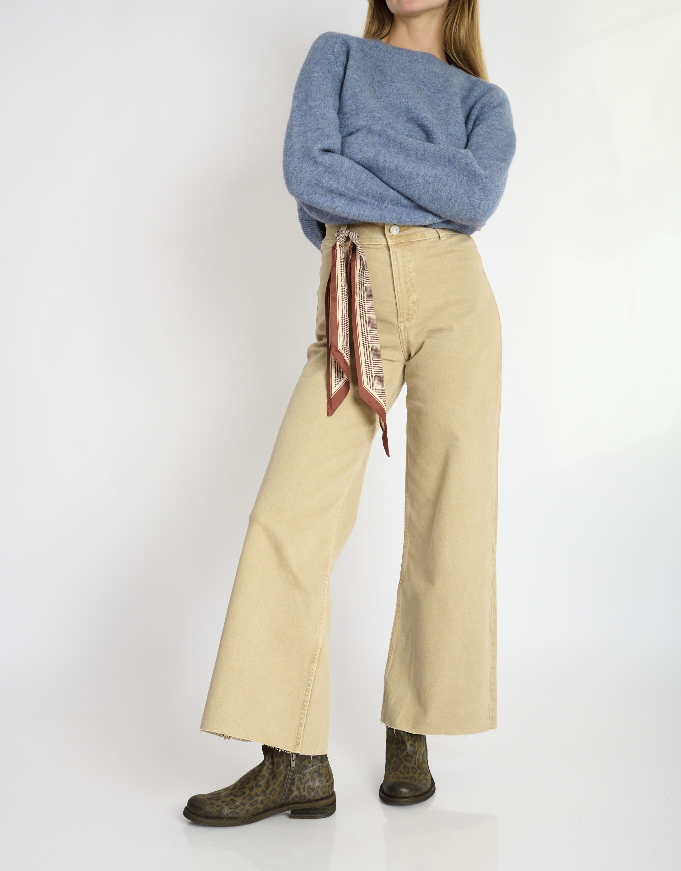 נעלי נשים -  - מגפונים מנומרים GREDO - ירוק מנומר2