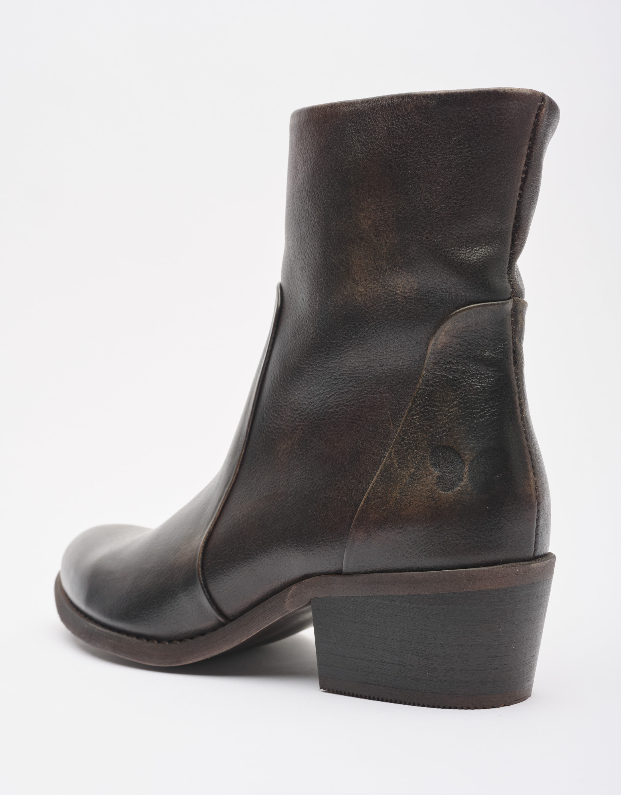 נעלי נשים -  - מגפוני עור RUBI - חום כהה2