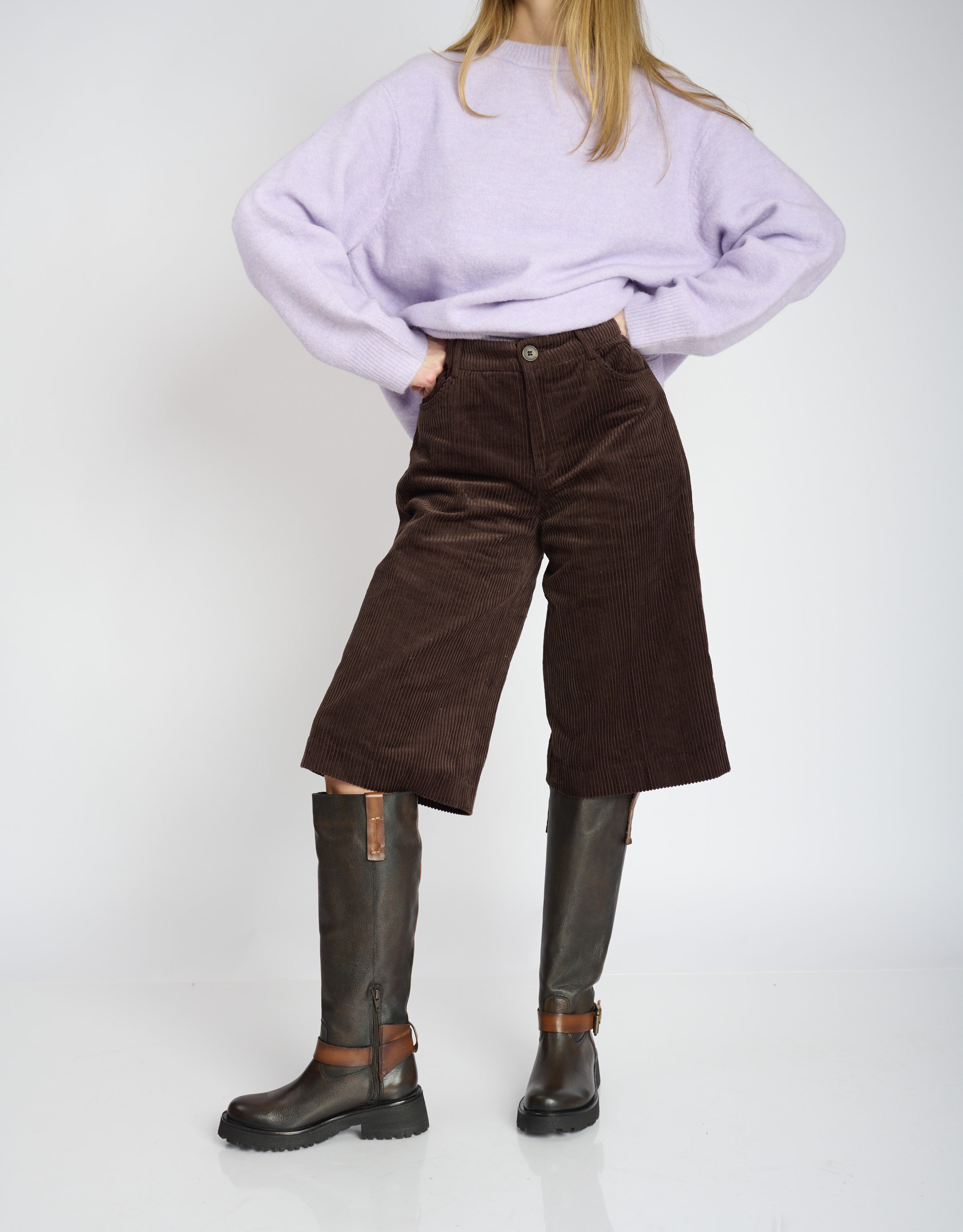 נעלי נשים -  - מגפיים NADIR - חום4