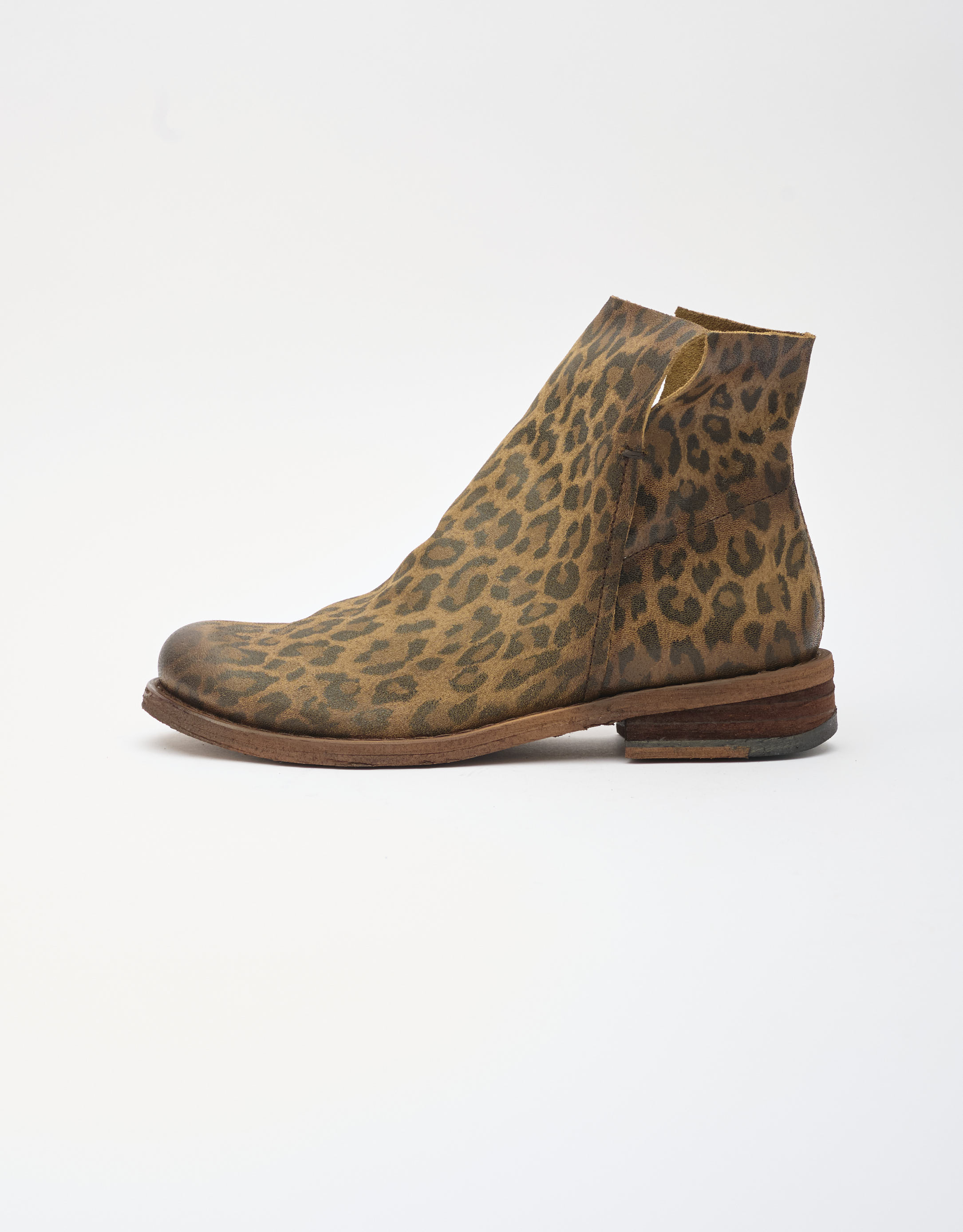 נעלי נשים -  - מגפונים מנומרים GREDO - חום מנומר4