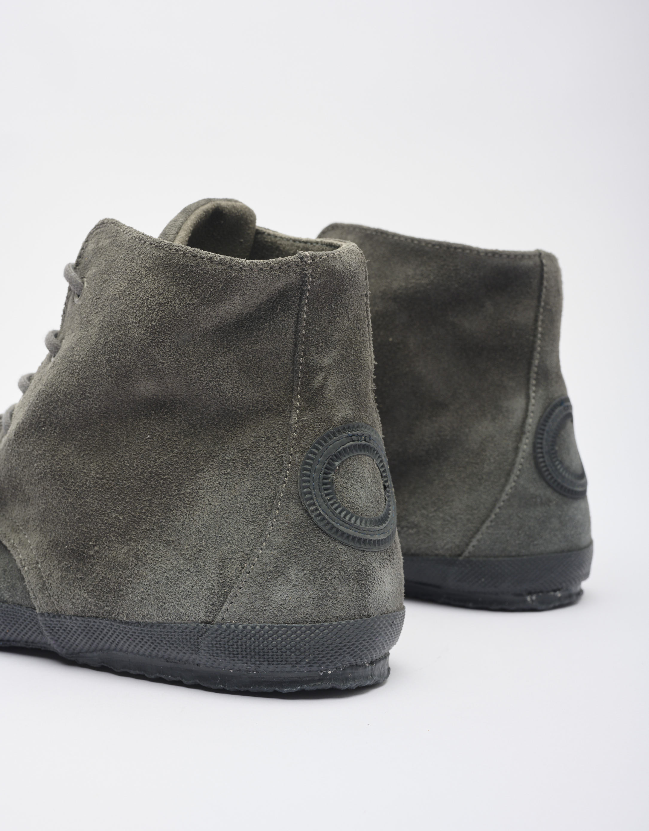 נעלי גברים - Aro - נעליים גבוהות מזמש WILLY - אפור3