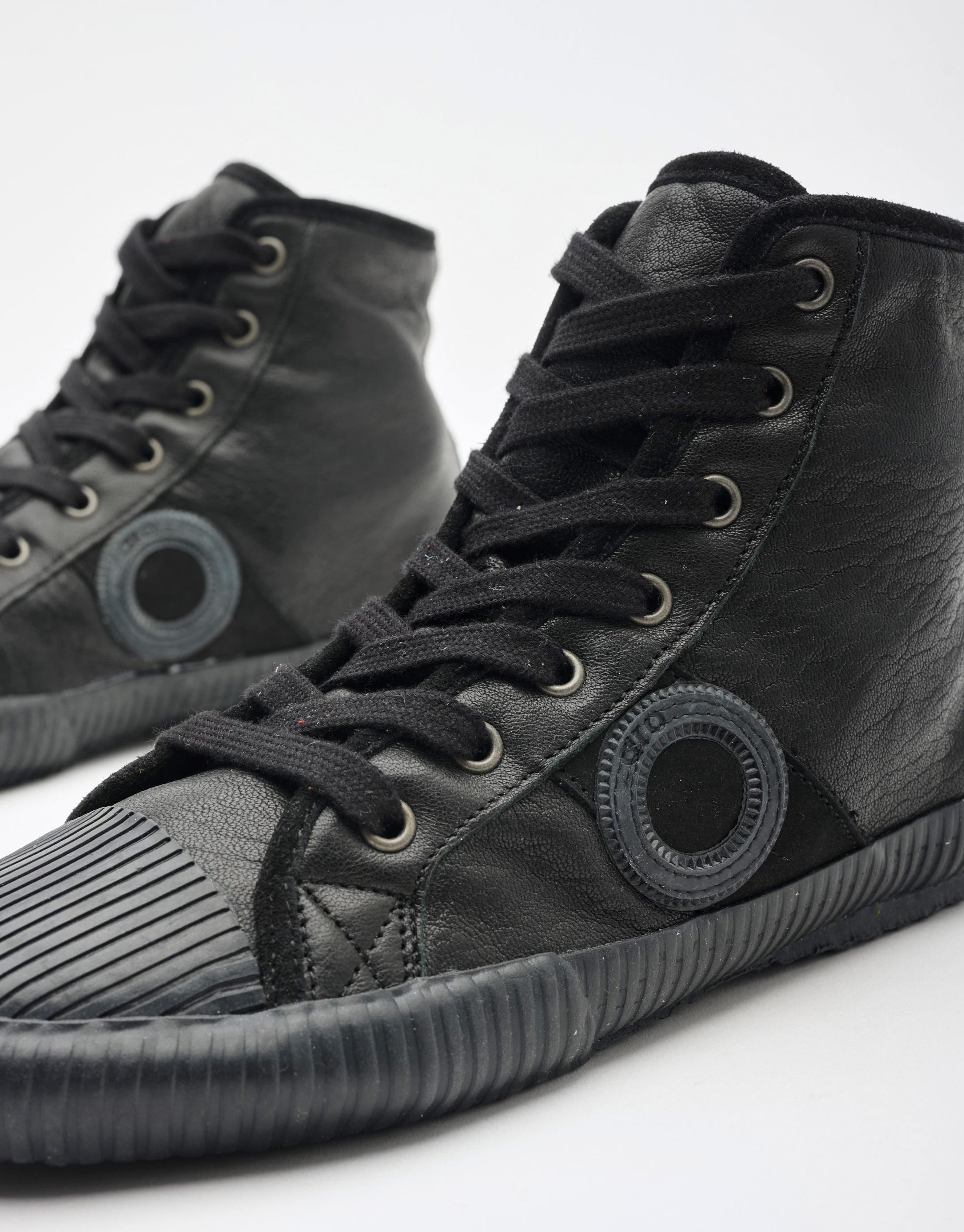 נעלי גברים - Aro - סניקרס גבוהות CHARLIE - שחור1