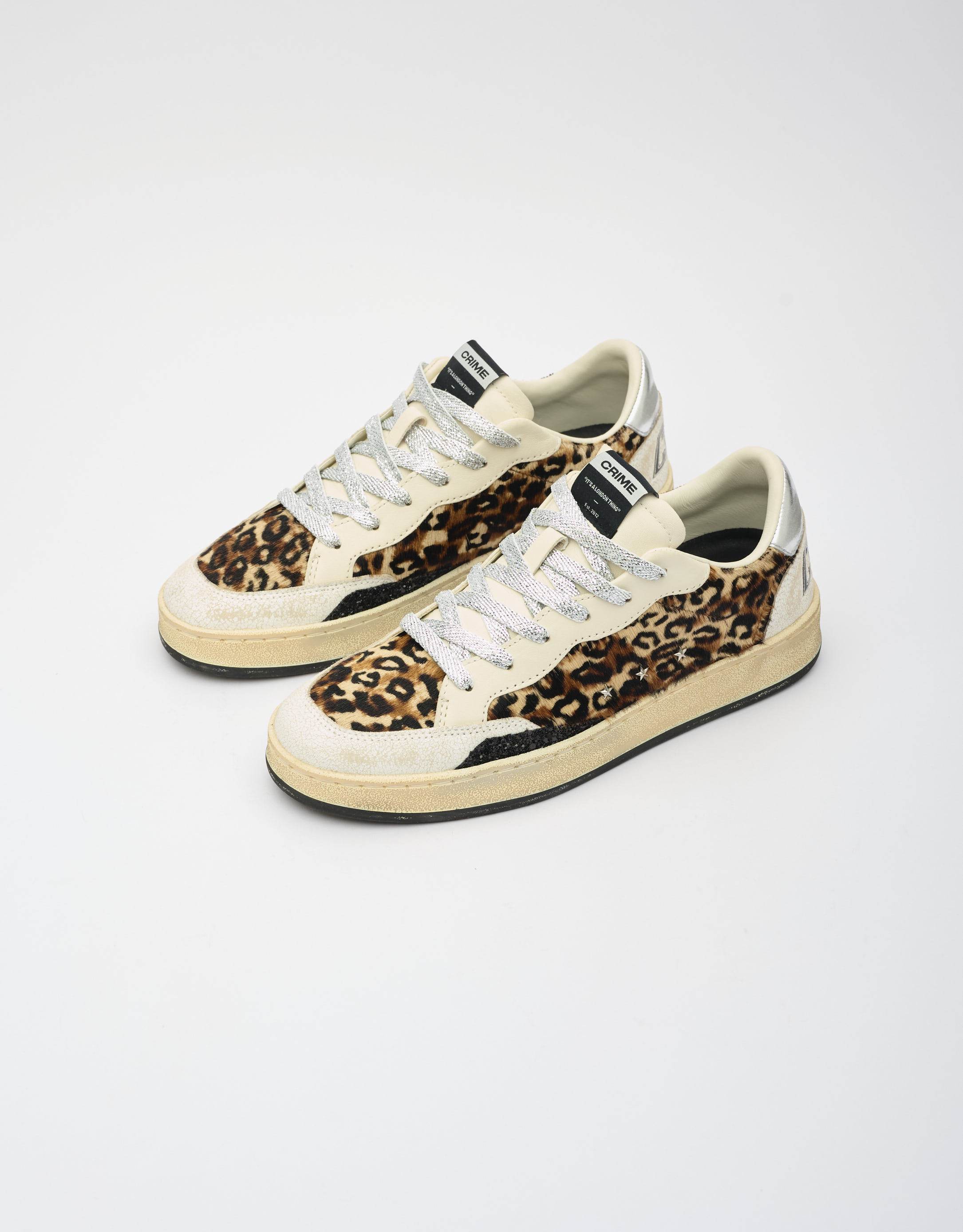 נעלי נשים - Crime London - סניקרס IGGY - נמר2