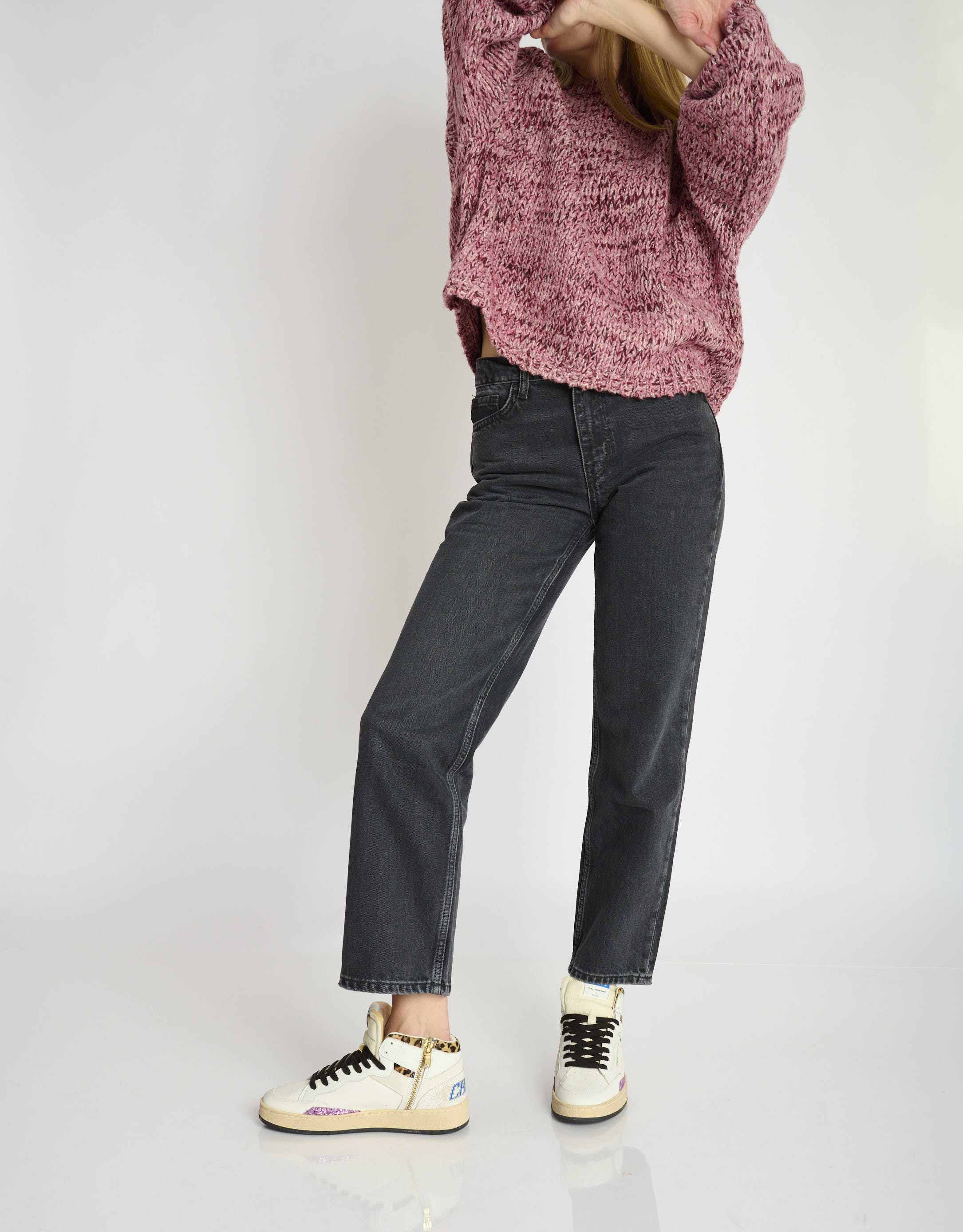 נעלי נשים - Crime London - סניקרס IGGY  גבוהות - לבן4