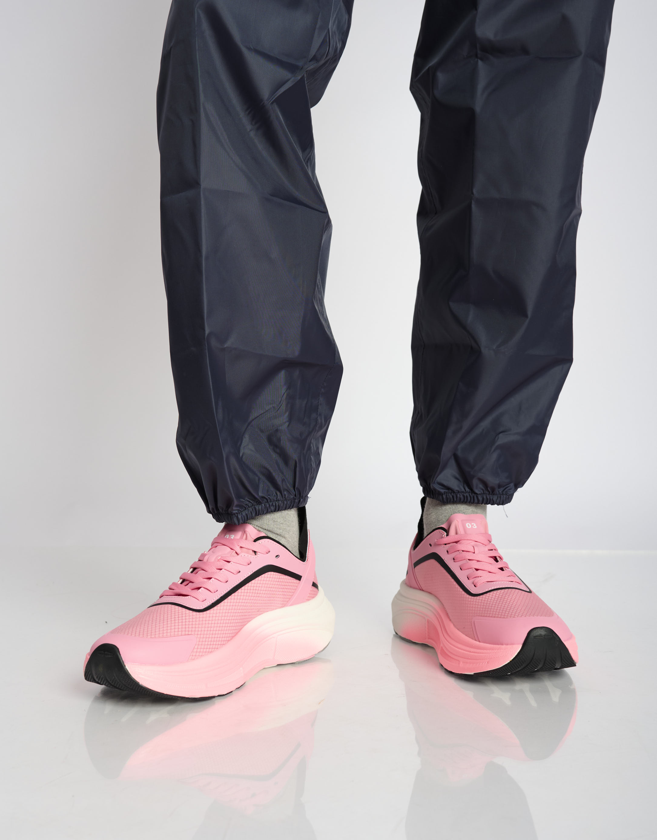 נעלי נשים - Fessura - סניקרס SPEED 3 - ורוד1