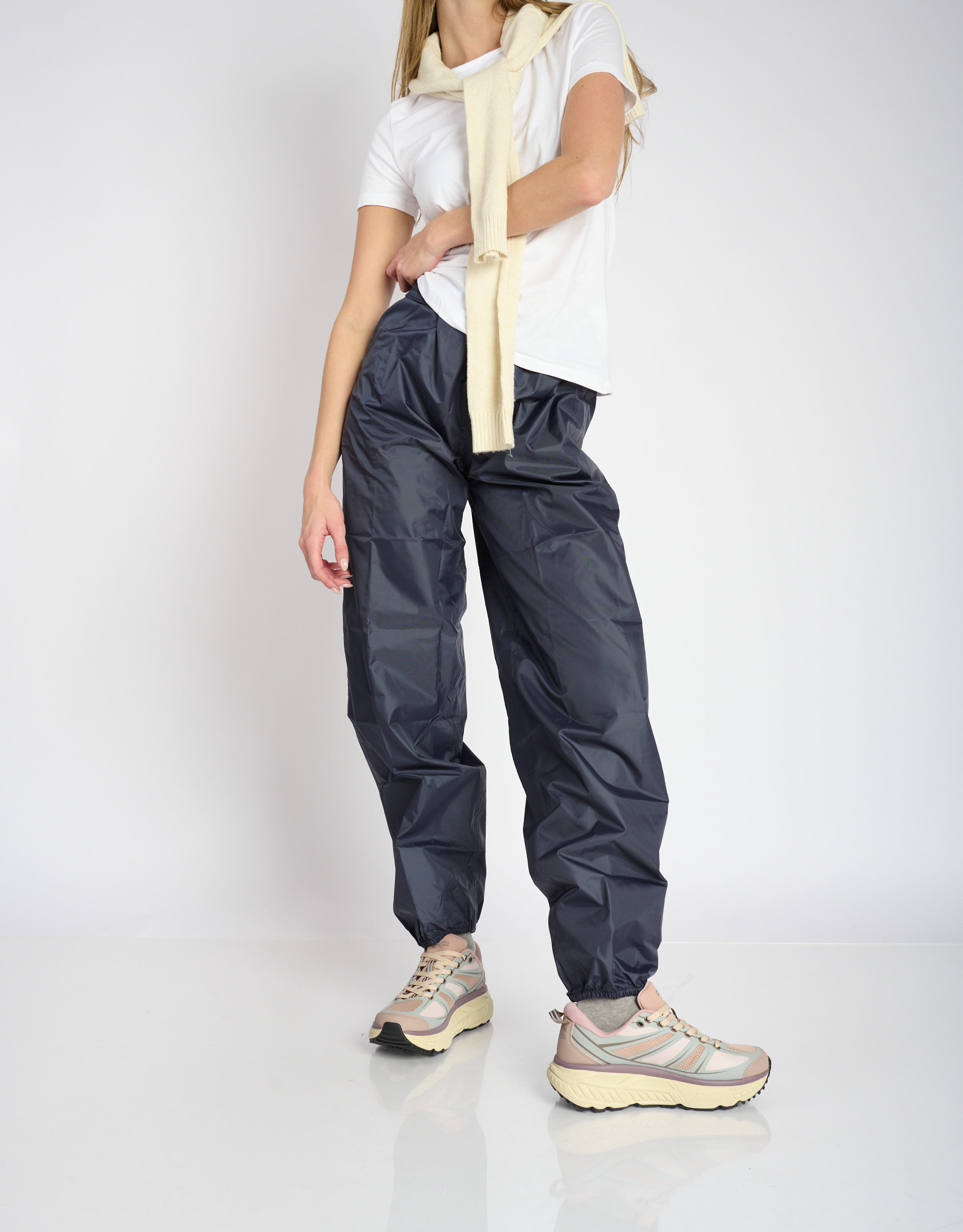 נעלי נשים - Fessura - סניקרס TRAIL SBL - ורוד   אפור4