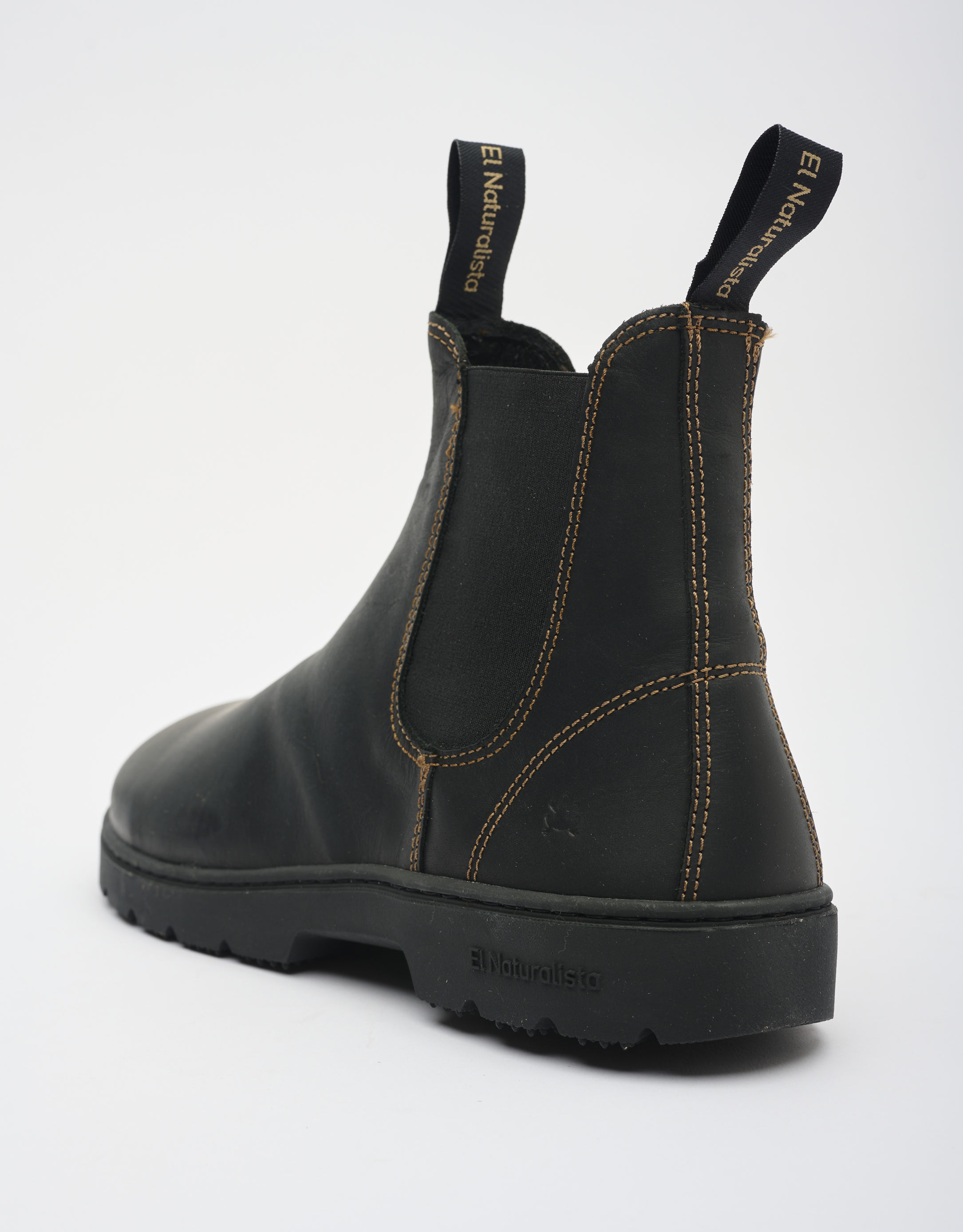 נעלי גברים - El Naturalista - מגפוני צ'לסי NOMADA - שחור1