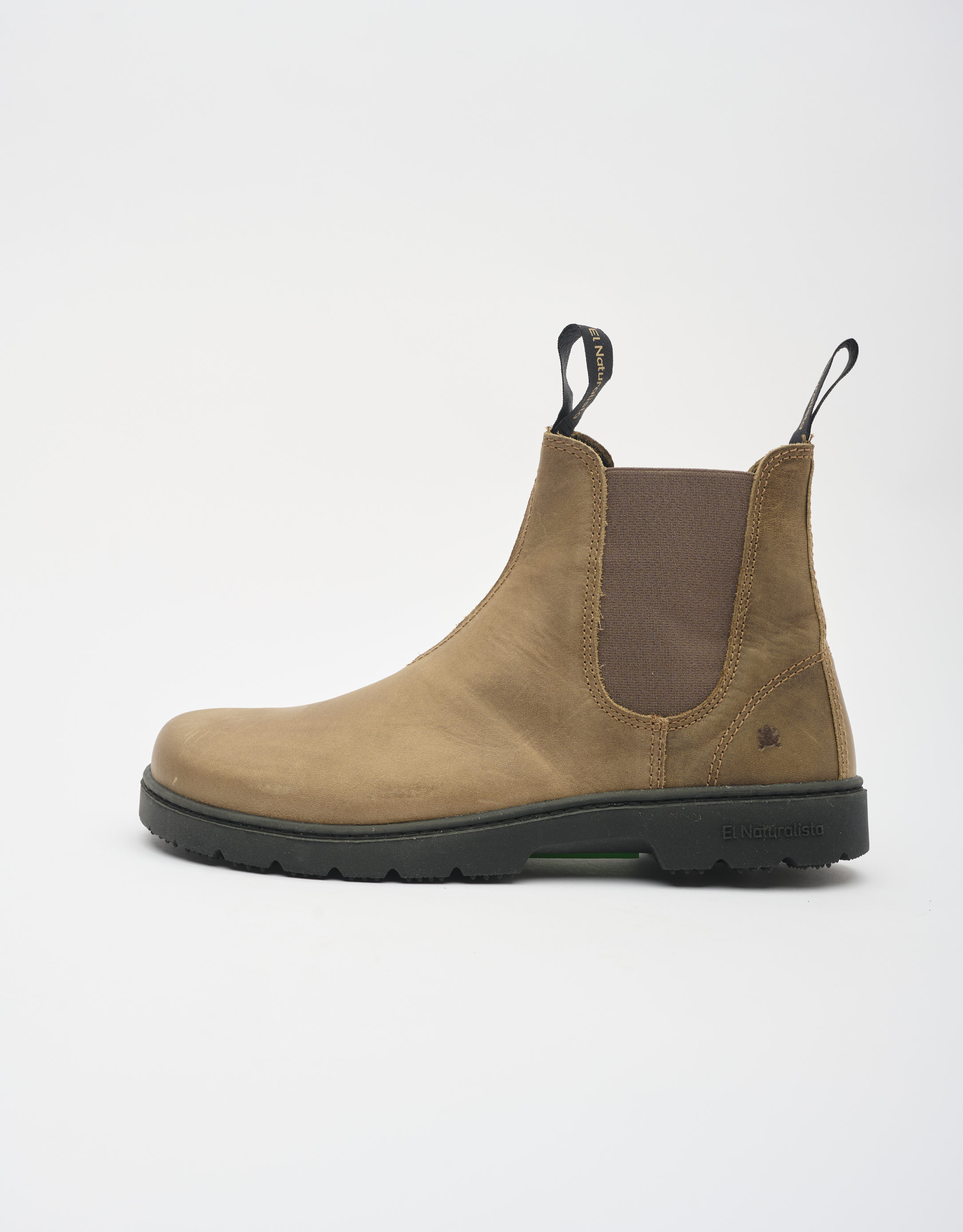 נעלי גברים - El Naturalista - מגפוני צ'לסי NOMADA - אפור חום2
