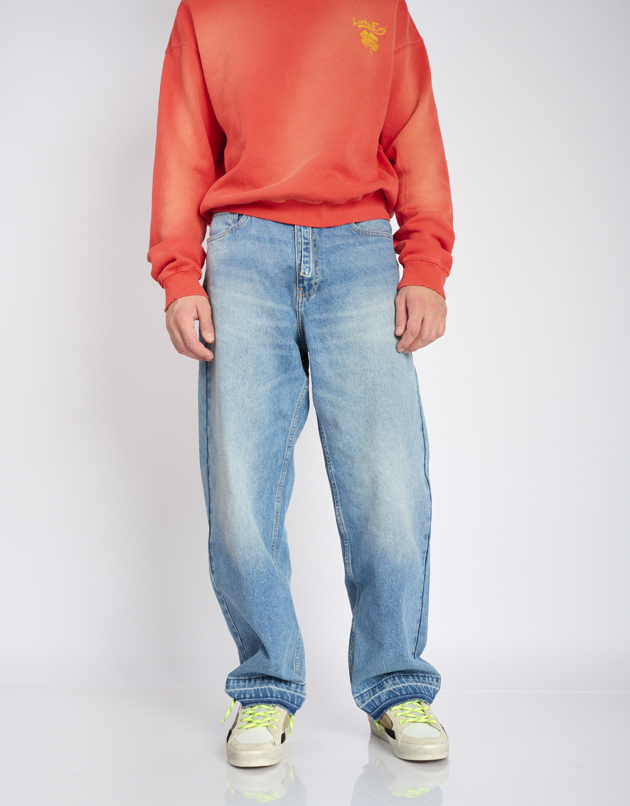 נעלי גברים - Crime London - סניקרס ALBIE - צבאי4