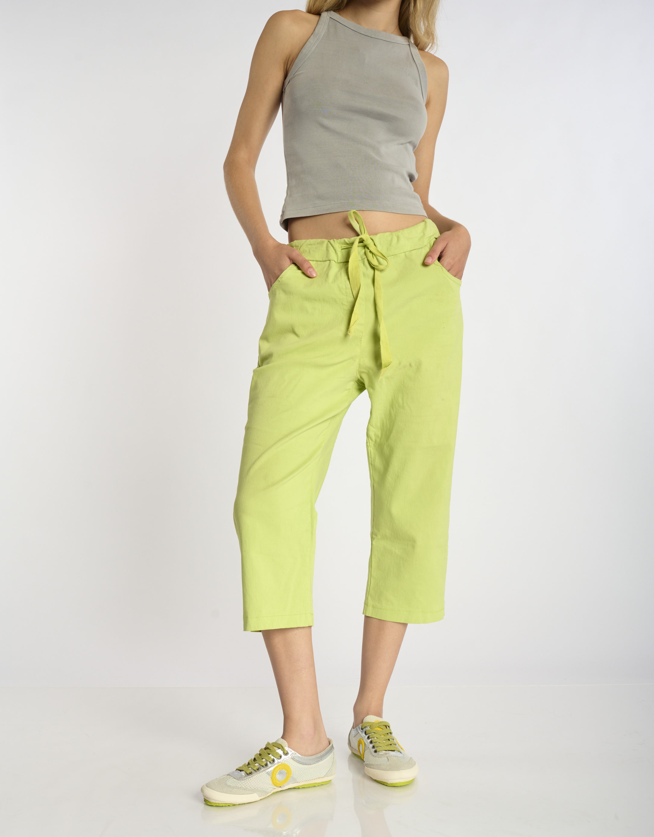 נעלי נשים - Aro - סניקרס JOANETA CAPRI - כסף4