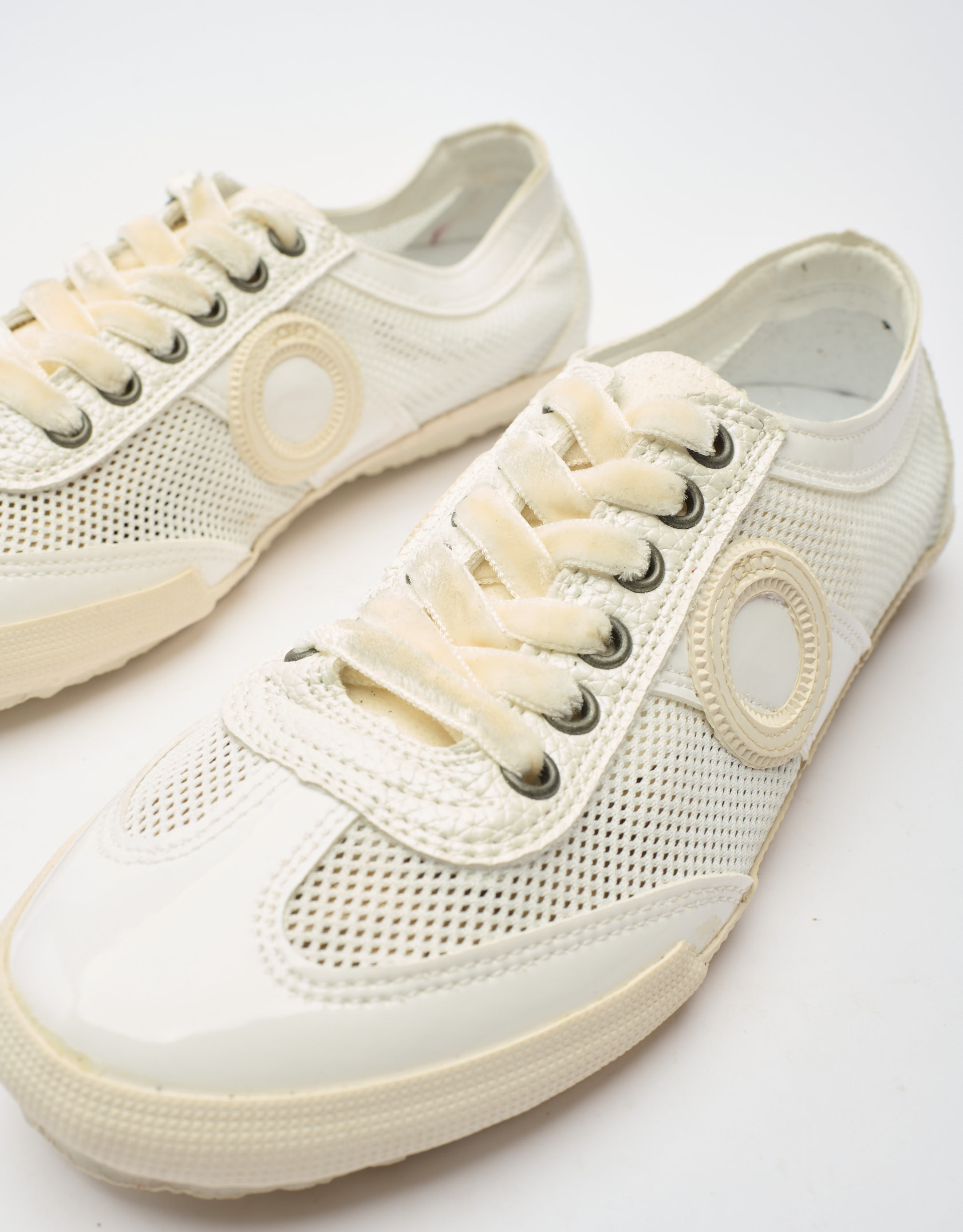 נעלי נשים - Aro - סניקרס לק  JOANETA - לבן4